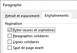 veuves et orphelines